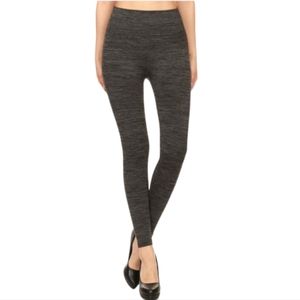 NWT Gray Body Shaping Fleece Leggings
